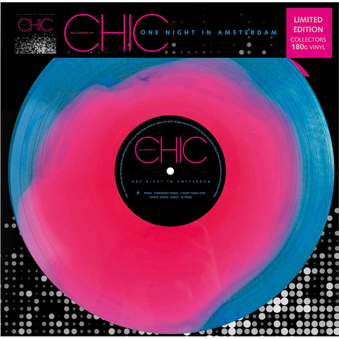 CHIC - ONE NIGHT IN AMSTERDAM (COLOUR IN COLOUR VINYL)