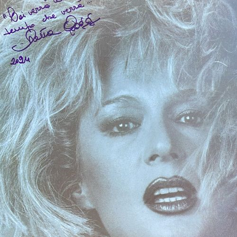 LORETTA GOGGI - C'E' POESIA (LP - CLEAR | AUTOGRAFATO | REM24 - 1986)