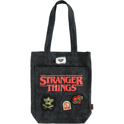 STRANGER THINGS - LOGO - BORSA DI TELA / tote bag