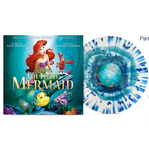 LITTLE MERMAID - SOUNDTRACK - THE LITTLE MERMAID / LA SIRENETTA (LP - 35TH ANN | SPLATTER | REM24 - 1989)