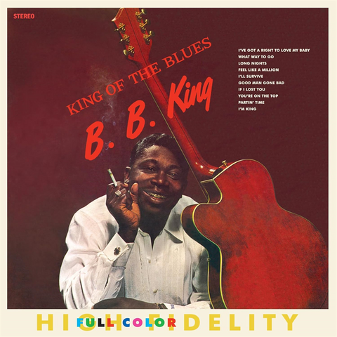 B.B. KING - KING OF THE BLUES (LP - 2 BONUS TRACKS | CLRD | REM24 - 1960)