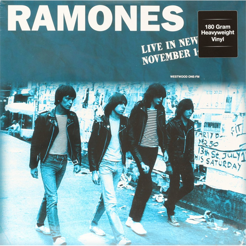 RAMONES - LIVE IN NEW YORK - 1977 (LP)