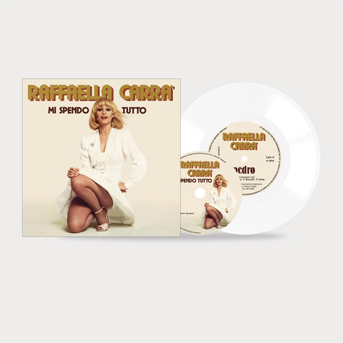 RAFFAELLA CARRA' - MI SPENDO TUTTO (1980 - CD+7'' BIANCO | REM24)