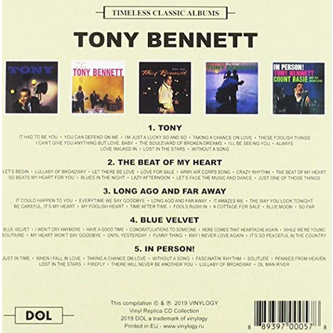 TONY BENNETT - TIMELESS CLASSIC ALBUMS (4cd)