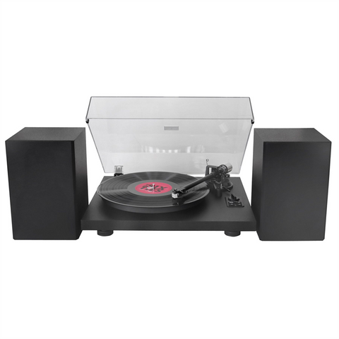 SOUNDMASTER - ELITE - PL711SW - PIATTO + 2 CASSE - NERO | USB | BLUETOOTH | ENCODING