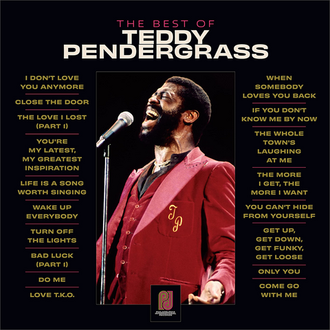 TEDDY PENDERGRASS - THE BEST OF TEDDY PENDERGRASS (LP - 2021)