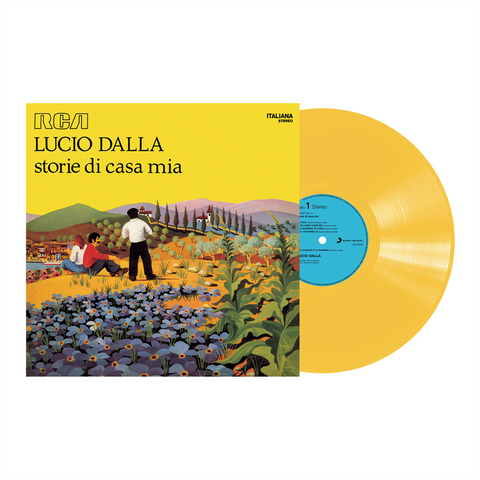 LUCIO DALLA - STORIE DI CASA MIA (LP - GIALLO | REM'21 - 1971)