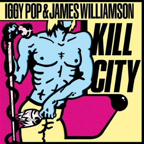 IGGY POP - KILL CITY (LP - ROSSO | REMIX 2025 - 1977)