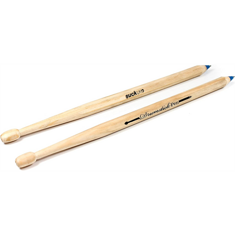 SUCK DRUMSTICK PEN - PENNE - BACCHETTE BATTERIA  - DRUMSTICK PEN | BLUE / BLU