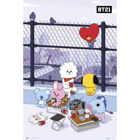 BT21 - AZOTEA - POSTER - 878 - 61X91.50CM