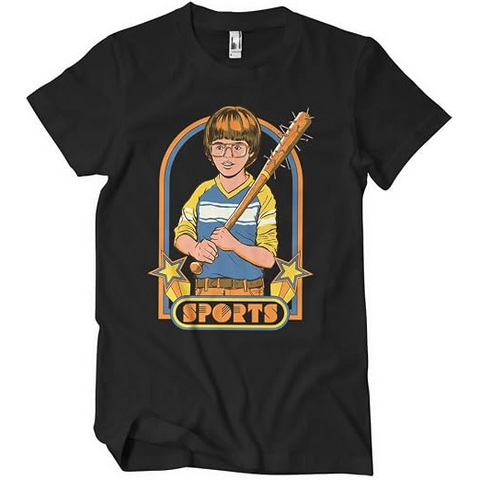 STEVEN RHODES - MAGLIETTA SPORTIVA - NERO - (XL) - TSHIRT