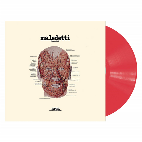 AREA - MALEDETTI (LP - red vinyl - RSD'20)