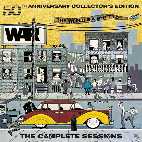 WAR - THE WORLD IS A GHETTO (1972 - 50TH ANN - 4CD | COMPLETE SESSIONS)