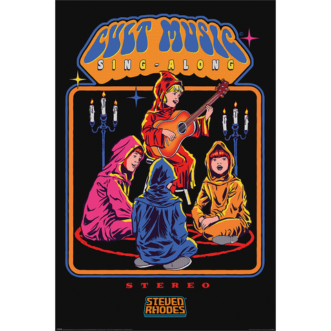STEVEN RHODES - CULT MUSIC SING ALONG - 901 - POSTER