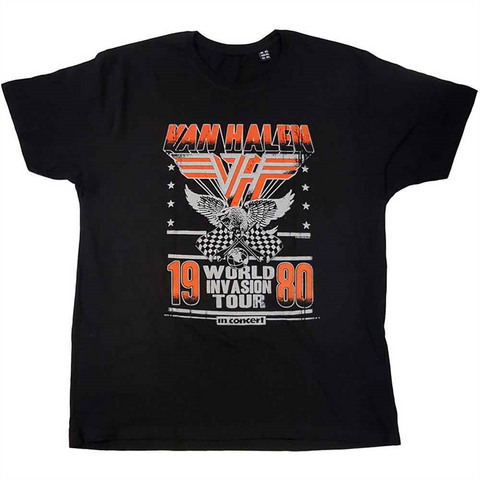 VAN HALEN - INVASION TOUR '80 - unisex