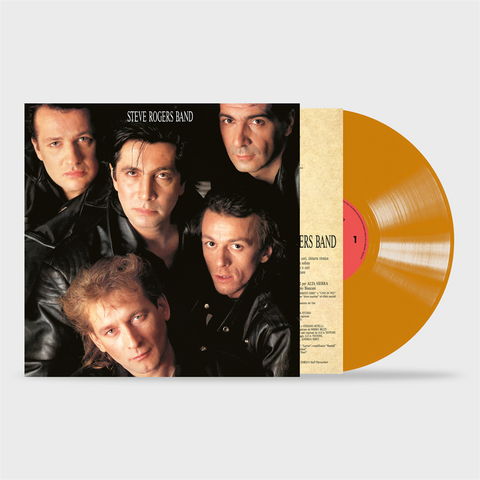 STEVE ROGERS BAND - STEVE ROGERS BAND (LP - ARANCIONE | REM25 - 1989)