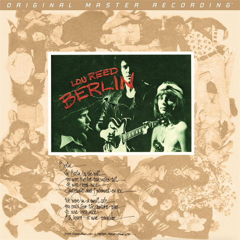 LOU REED - BERLIN (LP - AUDIOPHILE | 180G - NUMBERED | REM'24 - 1973)