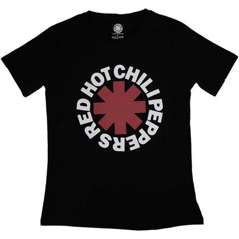 RED HOT CHILI PEPPERS - CLASSIC ASTERISK - NERO - (M) - TSHIRT