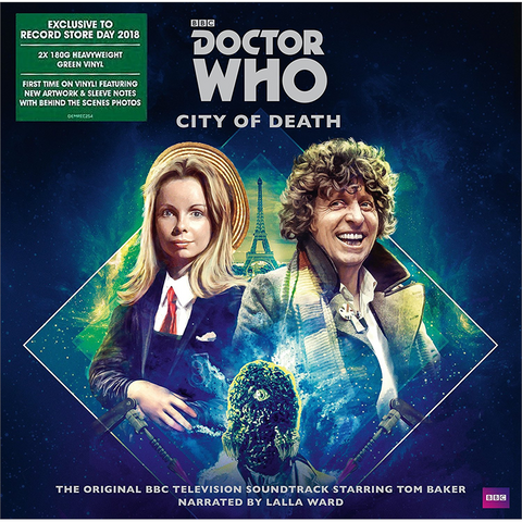 DOCTOR WHO - SOUNDTRACK - CITY OF DEATH (2LP - green vinyl - RSD'18)