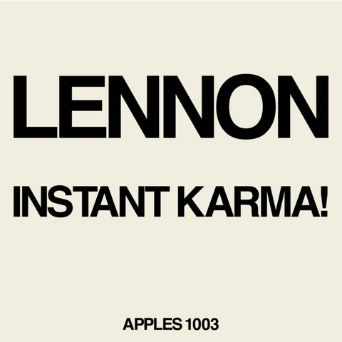 JOHN LENNON - INSTANT KARMA! (7'' - RSD'20)