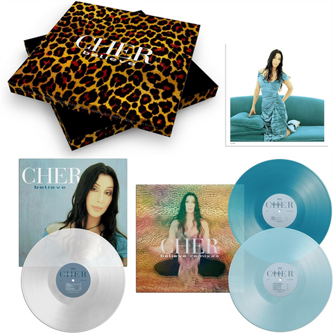 CHER - BELIEVE (3LP - 25TH ANN | CLRD | REM23 - 1998)