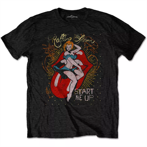 ROLLING STONES - START ME UP - NERO - M - T-SHIRT