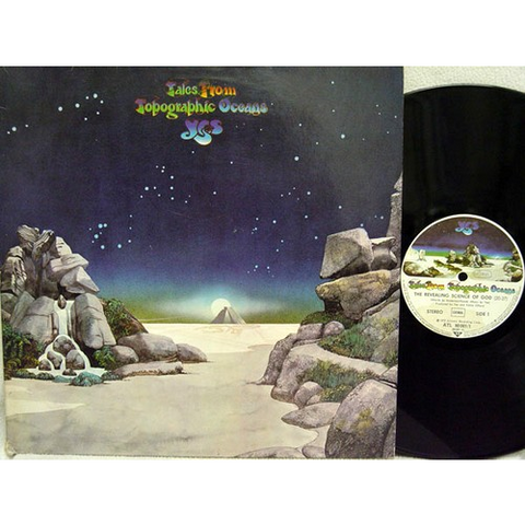YES - TALES FROM TOPOGRAPHIC OCEANS (LP - 1973)