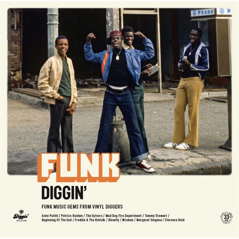 FUNK DIGGIN' - ARTISTI VARI - FUNK DIGGIN': funk music gems from vinyl diggers (LP - 2022)