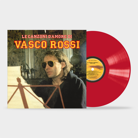 VASCO ROSSI - LE CANZONI D'AMORE DI VASCO ROSSI (LP - rosso - 2024)