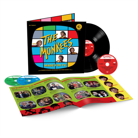THE MONKEES - MADE FOR TV: FAVORITE EPISODES (LP+2CD+BLU-RAY – 2026)