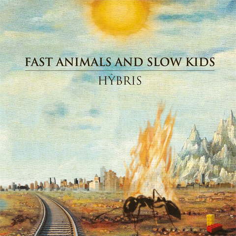 FAST ANIMALS AND SLOW KIDS - FASK - HYBRIS (2LP - arancione | rem24 - 2013)
