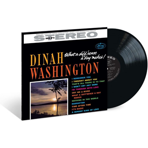 DINAH WASHINGTON - WHAT A DIFF'RENCE A DAY MAKES (LP - REM26 - 1959)