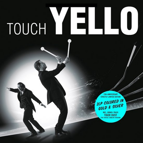 YELLO - TOUCH YELLO (2LP - 15TH ANN | GOLD&SILVER | REM25 - 2009)