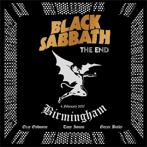 BLACK SABBATH - THE END (2017 - live cd+dvd)