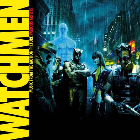 WATCHMEN - SOUNDTRACK - WATCHMEN: music from the motion picture (3LP - blu/giallo - BlackFriday22)