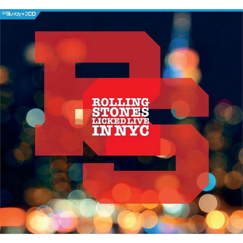 ROLLING STONES - LICKED: LIVE IN NYC (2022 - 2CD+BLU RAY)
