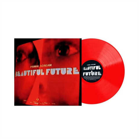 PRIMAL SCREAM - BEAUTIFUL FUTURE (LP - ROSSO | RE26 - 2008)