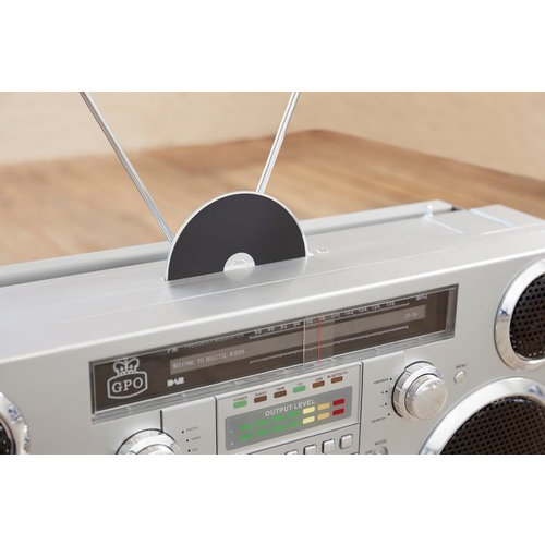 GPO - BROOKLYN GHETTOBLASTER - GHETTOBLASTER  - bluetooth / CD / cassette / USB / DAB radio