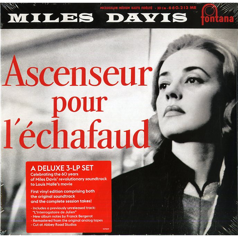 MILES DAVIS - ASCENSEUR POUR L'ECHAFAUD (3X10” - REM26 - 1958)