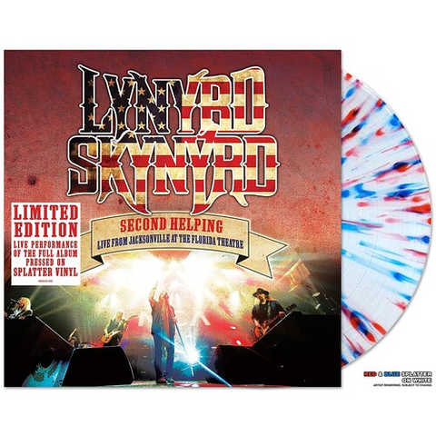 LYNTRD SKYNYRD - SECOND HELPING: live from jackson at the florida (LP - splatter - 2021)