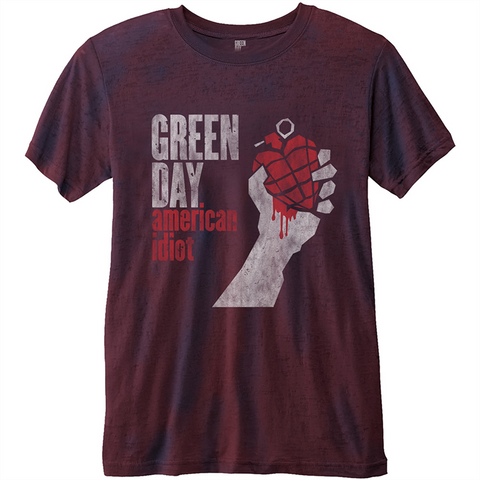 GREEN DAY - AMERICAN IDIOT - Unisex - (L) - T-Shirt