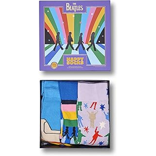 THE BEATLES - 3 PACK SOCKS GIFT SET - 3 PAIA - 36/40