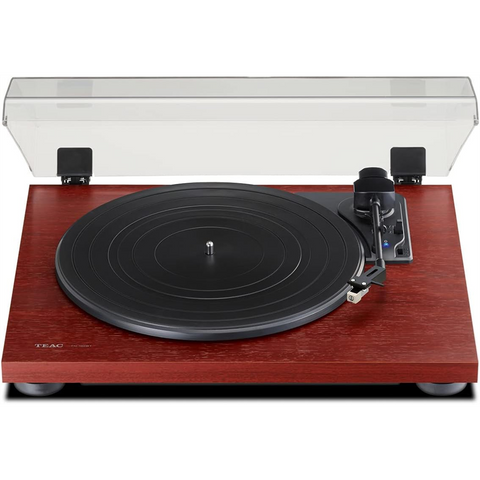 GIRADISCHI TEAC - PIATTO - PIATTO GIRADISCHI 33,45 GIRI - TEAC - COLORE LEGNO CHERRY -  AUTO RITORNO - BLUETOOTH OUT - TN-180BT