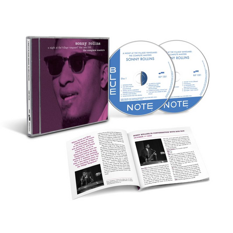 SONNY ROLLINS - A NIGHT AT THE VILLAGE VANGUARD: THE COMPLETE MASTERS (1958 - 2CD | REM24))