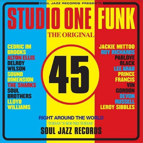 SOUL JAZZ RECORDS - ARTISTI VARI - STUDIO ONE FUNK (2LP - ROSSO - 2023)