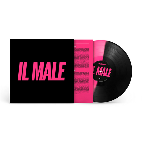 ZEN CIRCUS - IL MALE (LP - NERO&ROSA | BUSTA NERA - 2025)