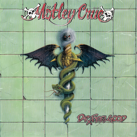 MOTLEY CRUE - DR. FEELGOOD (LP - REM22 - 1989)