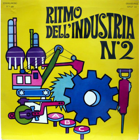 ALESSANDRO ALESSANDRONI - SOUNDTRACK - RITMO DELL'INDUSTRIA n.2 (LP - indie RSD'20)