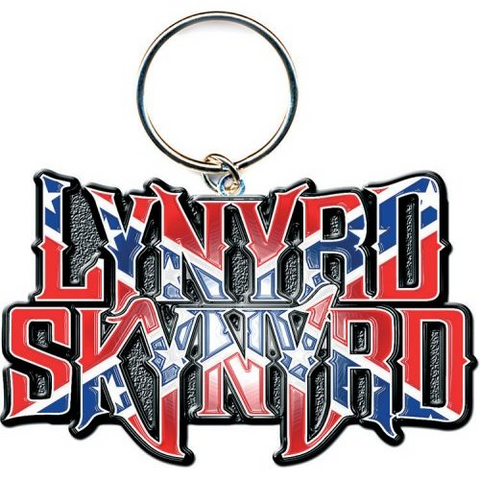 LYNYRD SKYNYRD - FLAG LOGO - PORTACHIAVI IN METALLO