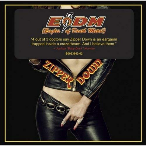 EAGLES OF DEATH METAL - ZIPPER DOWN (2015)